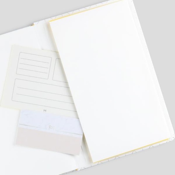 A5 GEOMETRY GOLDEN BLOCKING COVER(COLLEGE RULED) - Picture 5 of 6